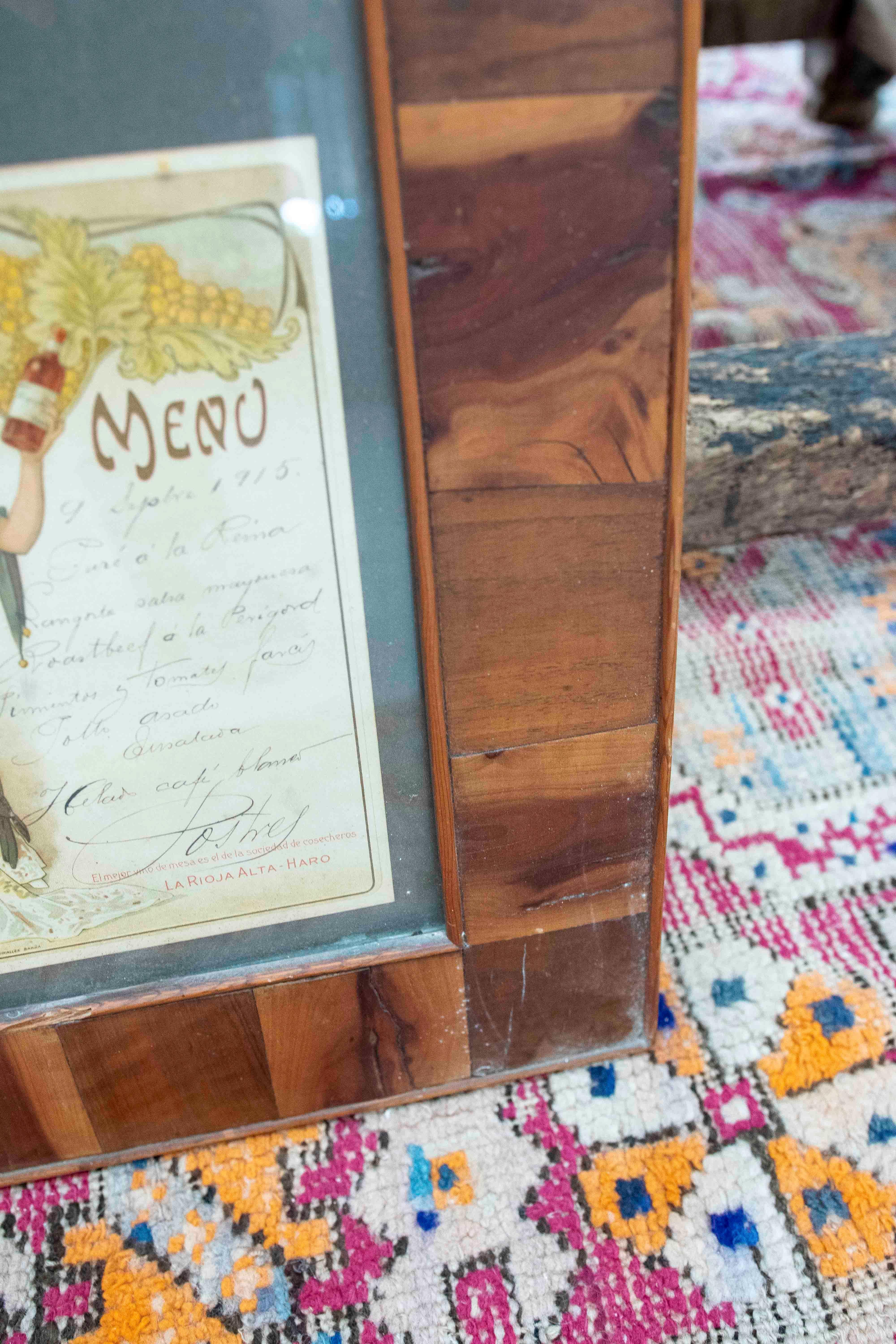 20º Cuadro enmarcado Tarjetas de menú de restaurante en venta 4