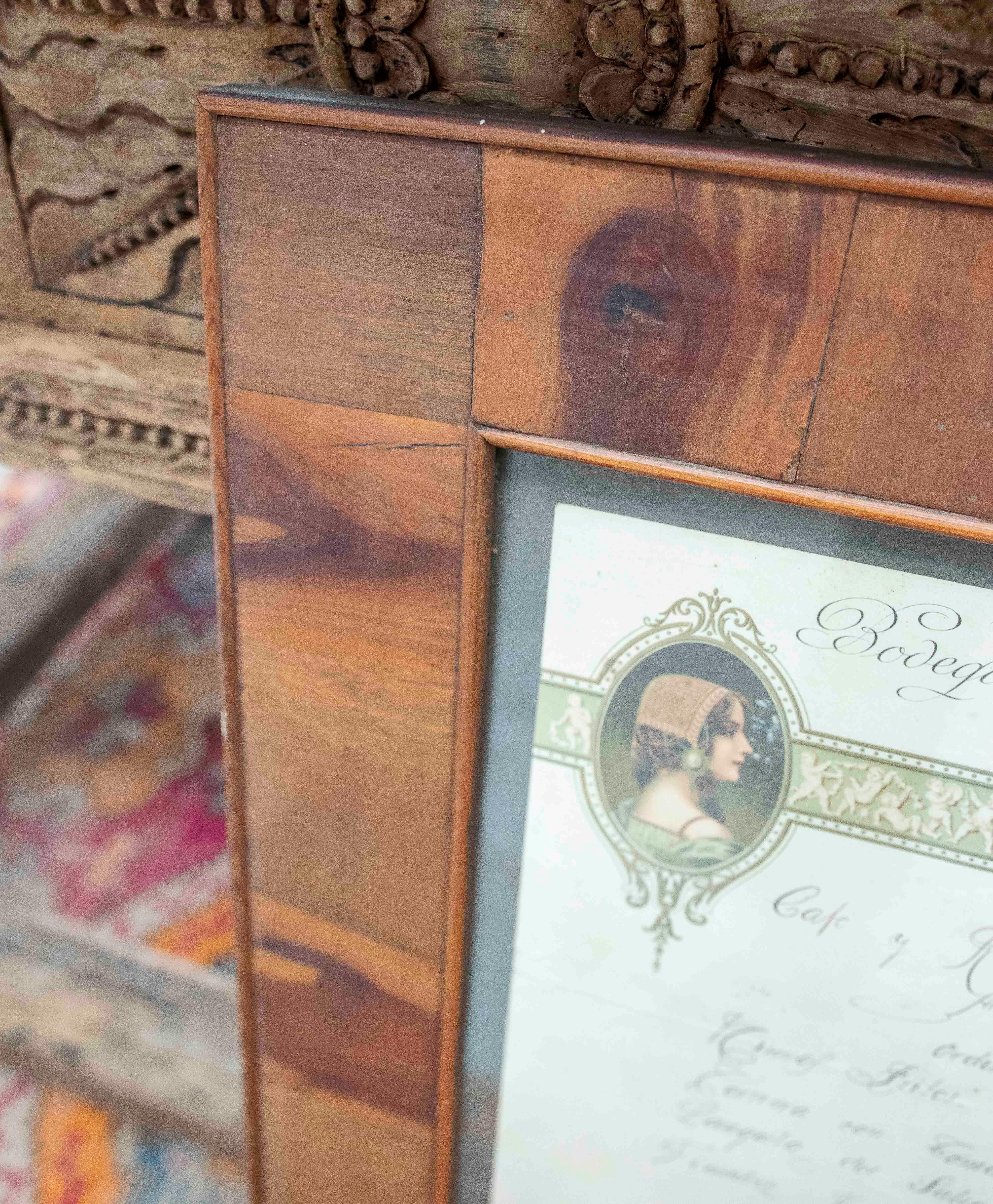20º Cuadro enmarcado Tarjetas de menú de restaurante en venta 3