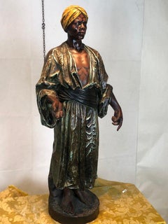 20th French Polychrome Plaster Sculpture