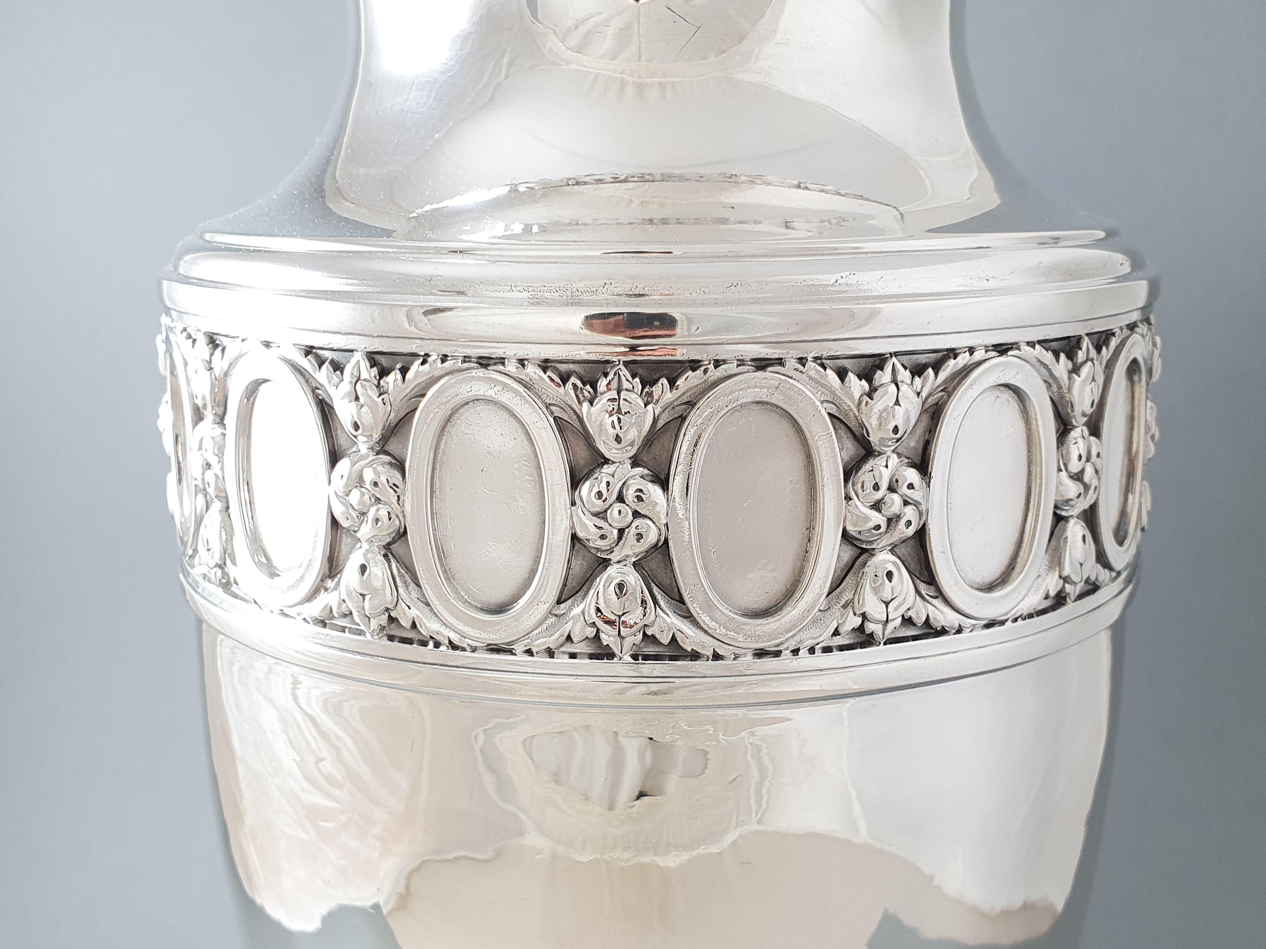 Mid-20th Century 20th French Sterling Silver Vase