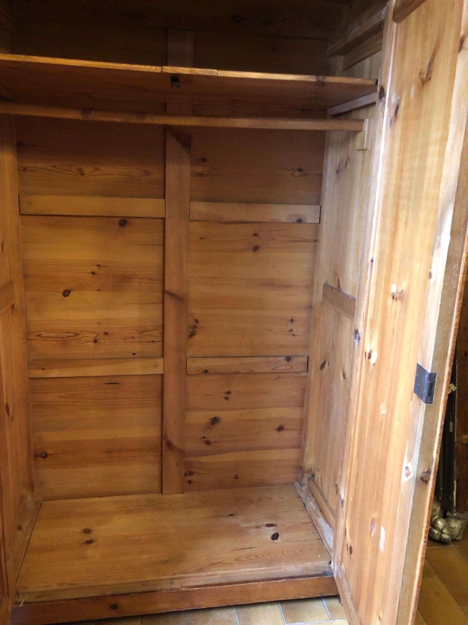 natural pine wardrobe