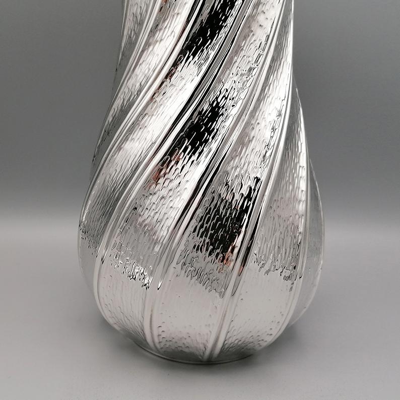 Other 20th Italian Sterling Silver Vase For Sale
