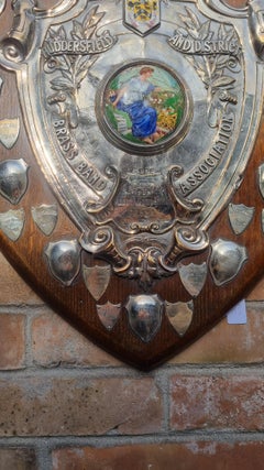 20th Large Silver Wood Trophy