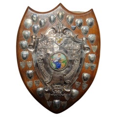 20th Large Silver Wood Trophy