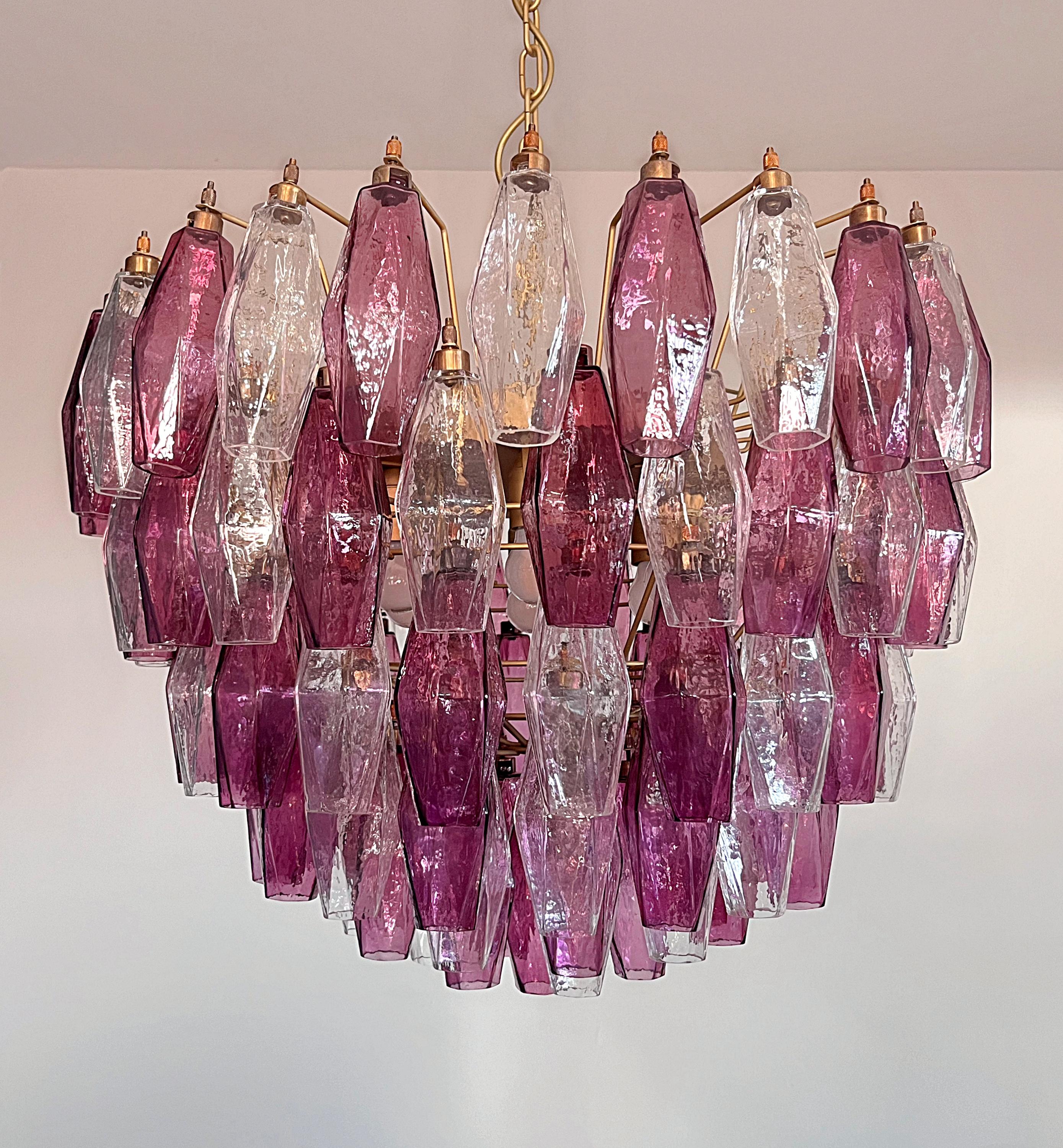 Lámpara de Poliedro de Murano del siglo XX Vidrio artístico en venta