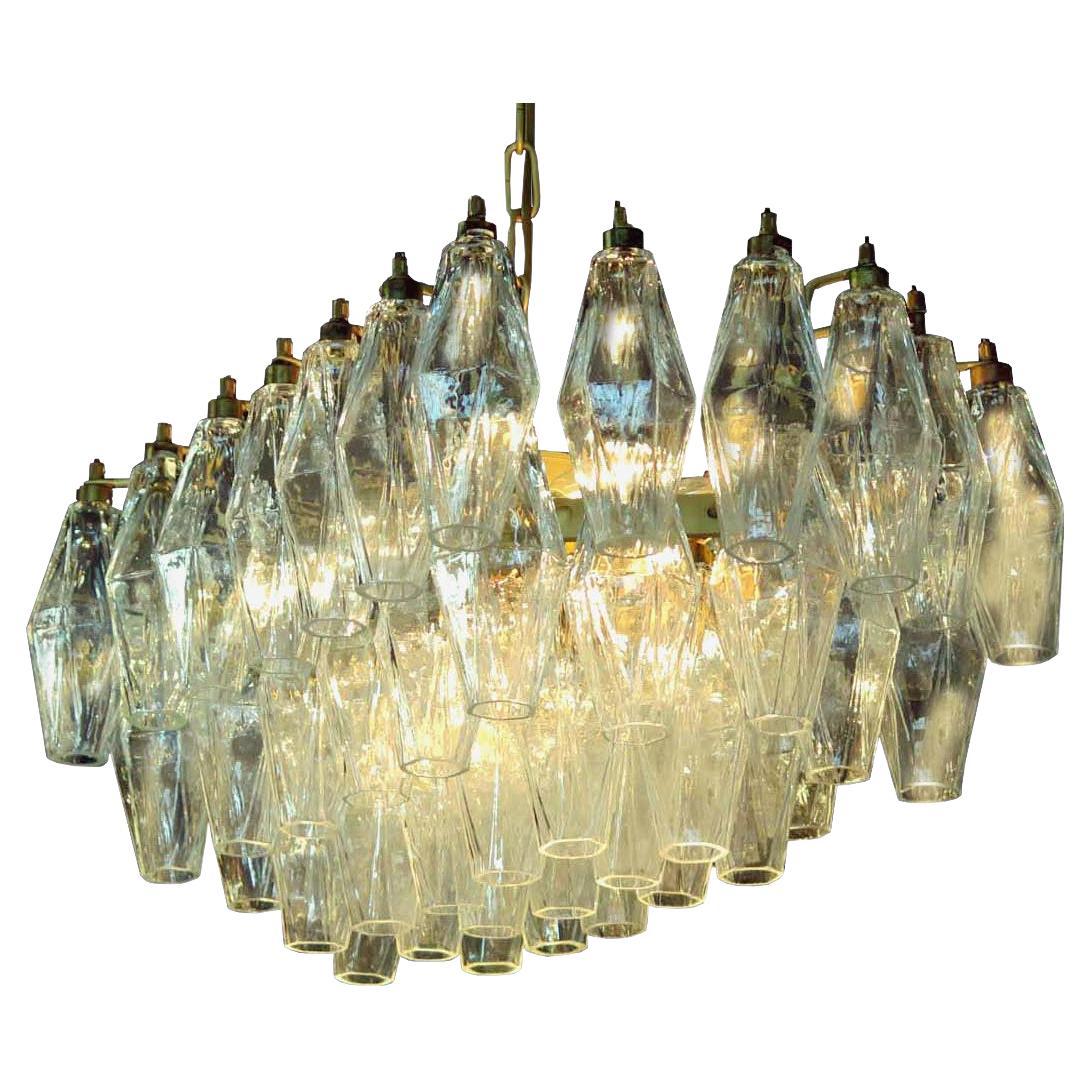 Lustre Poliedri de Murano du 20e siècle