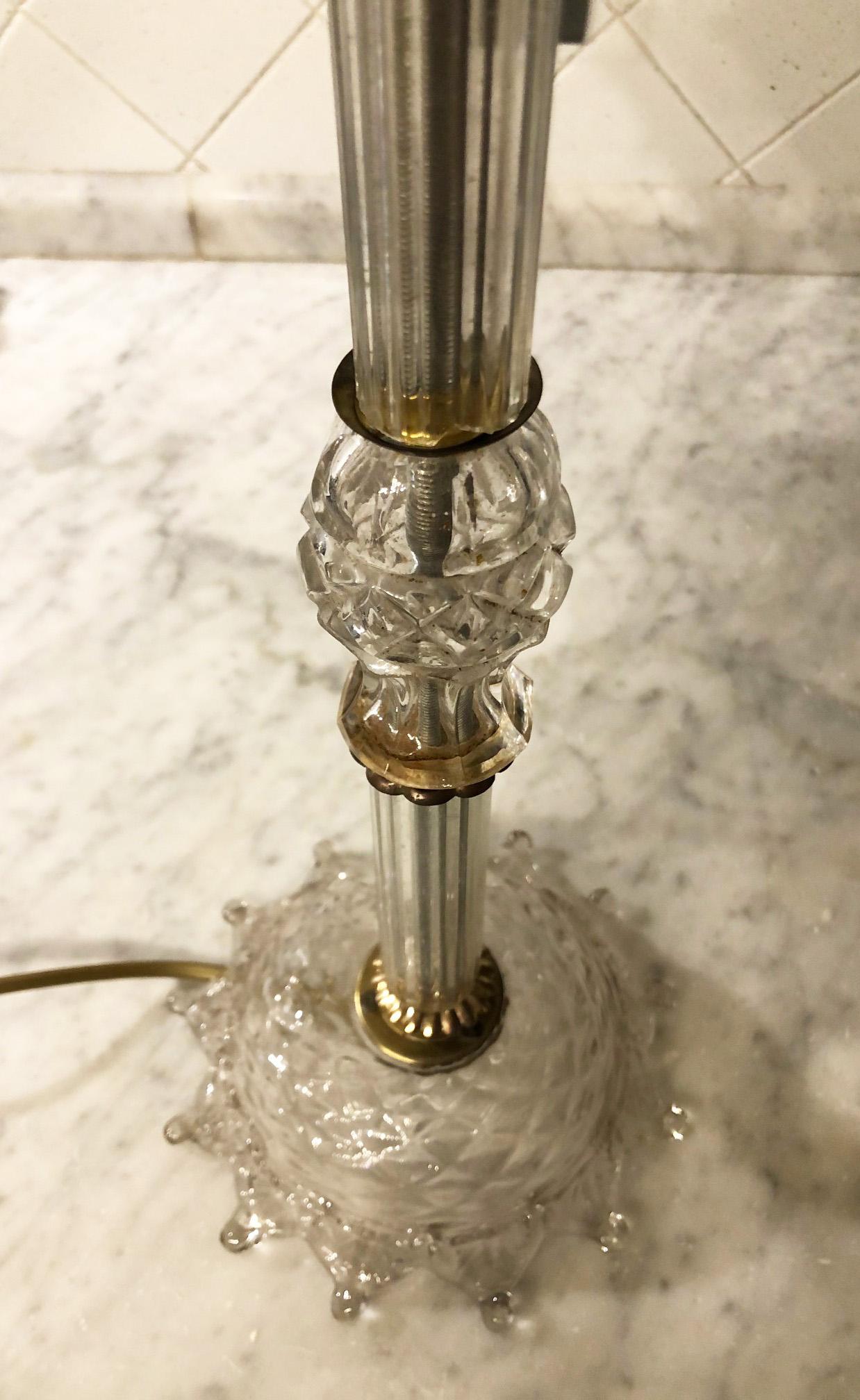 20th Murano Table Lamp In Good Condition For Sale In Buggiano, IT