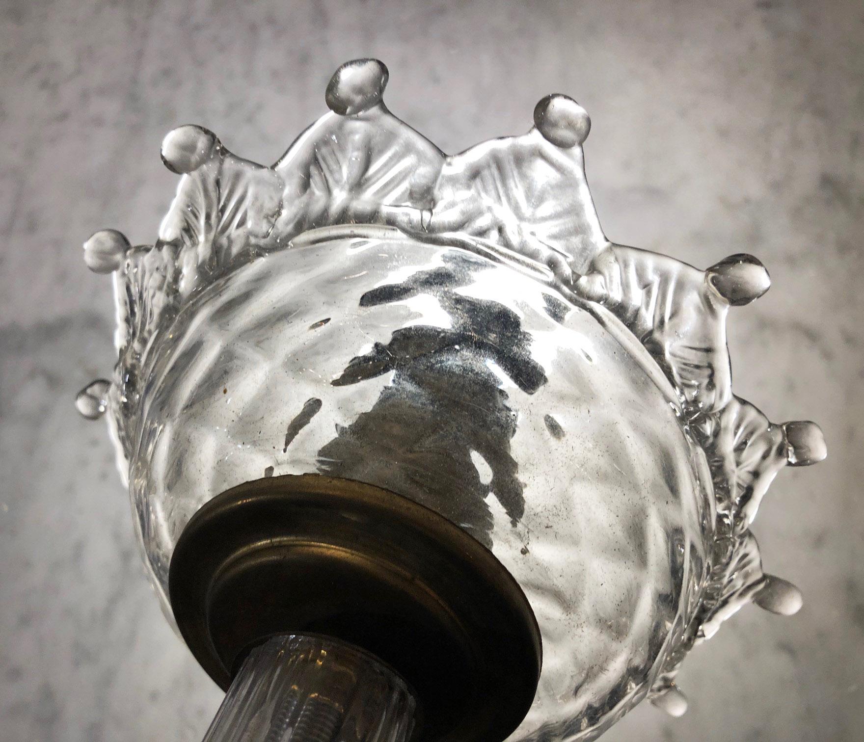 Verre de Murano Lampe de table de Murano du 20e siècle en vente