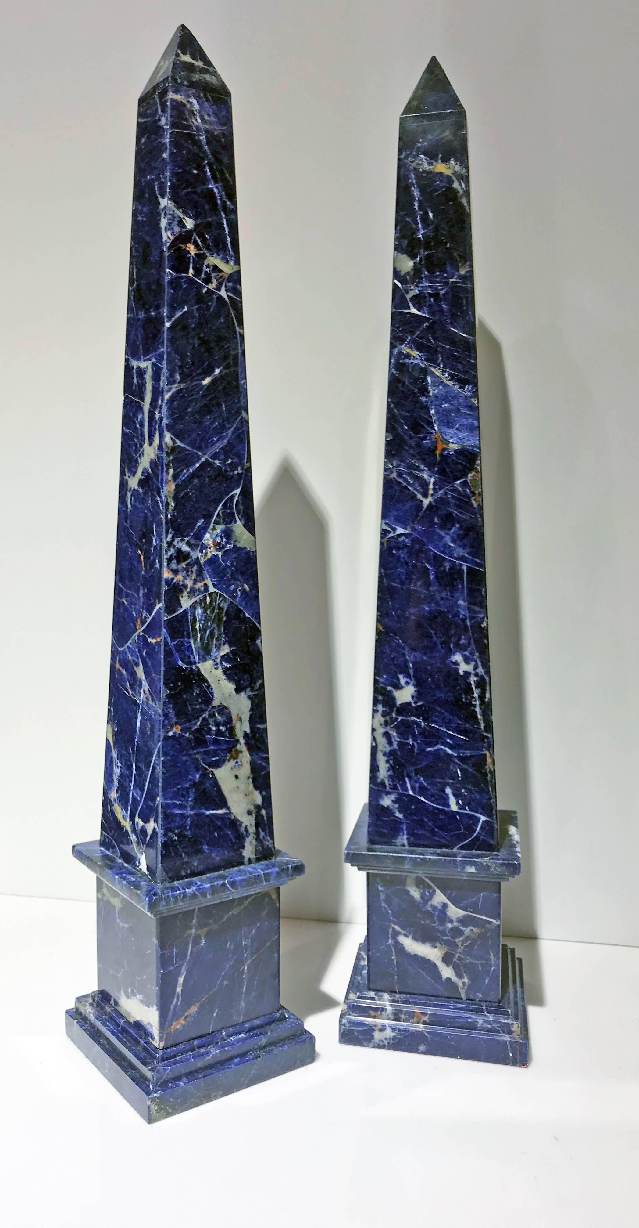 Sodalite is a rich royal blue tectosilicate mineral widely used as an ornamental gemstone. Although massive sodalite samples are opaque, crystals are usually transparent to translucent. Sodalite is a member of the sodalite group with hauyne, nosean,
