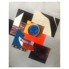 20th Pariser Schule Collage-Ausschnitt Kunstwerk Wunderschöne Inneneinrichtungsoptionen!