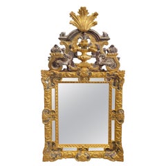 20th ROCHE BOBOIS FRANCE Louis XVI style WALL MIRROR