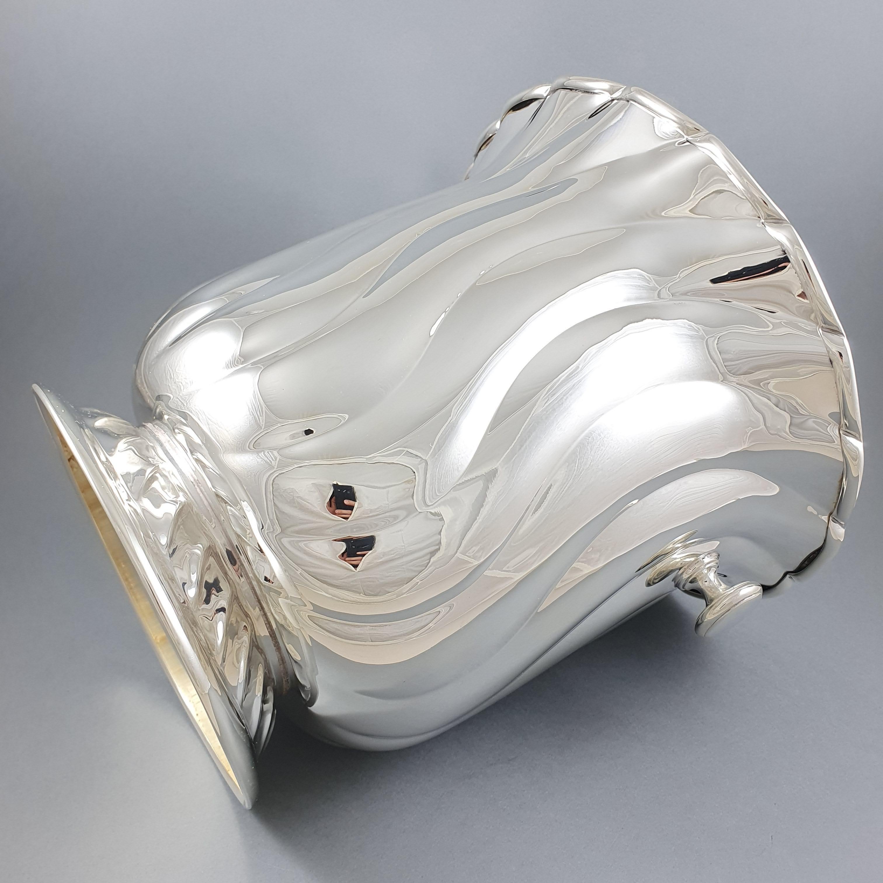20th Solid Silver Champagne Bucket 1