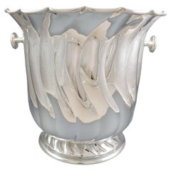 20th Solid Silver Champagne Bucket