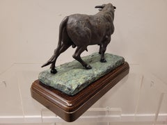 20. Spanische Stier-Skulptur  Peralta: Bronze von Peralta signiert