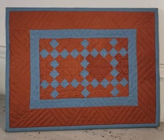 20Thc Amish Doll Quilt -Mounted