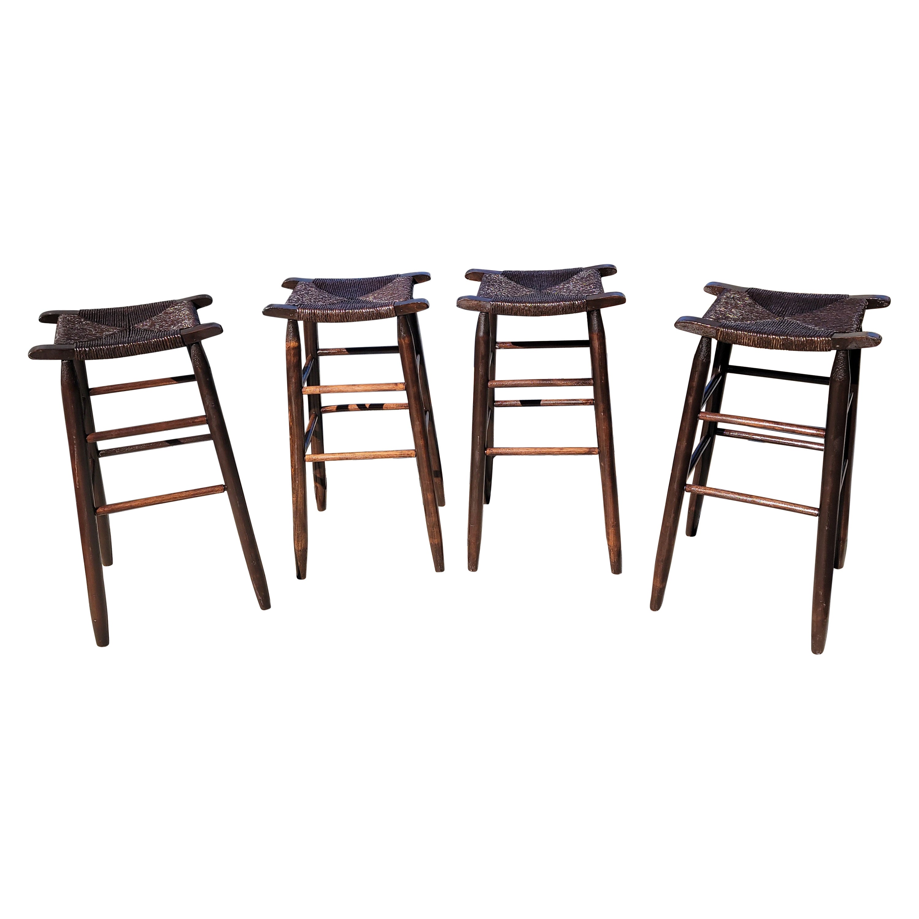 20Thc Barhocker in dunkler Oberfläche