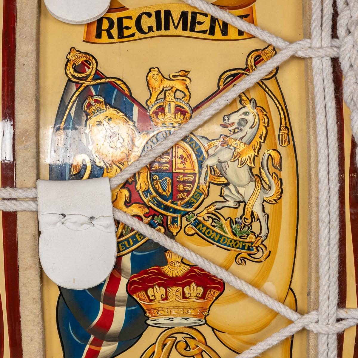 20thC Bass Drum Of The Duke Of Edinburghs 1St Battalion Wiltshire Regiment Band 4