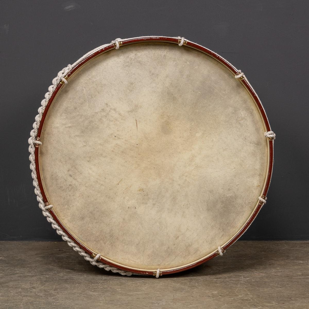 British 20thC Bass Drum Of The Duke Of Edinburghs 1St Battalion Wiltshire Regiment Band