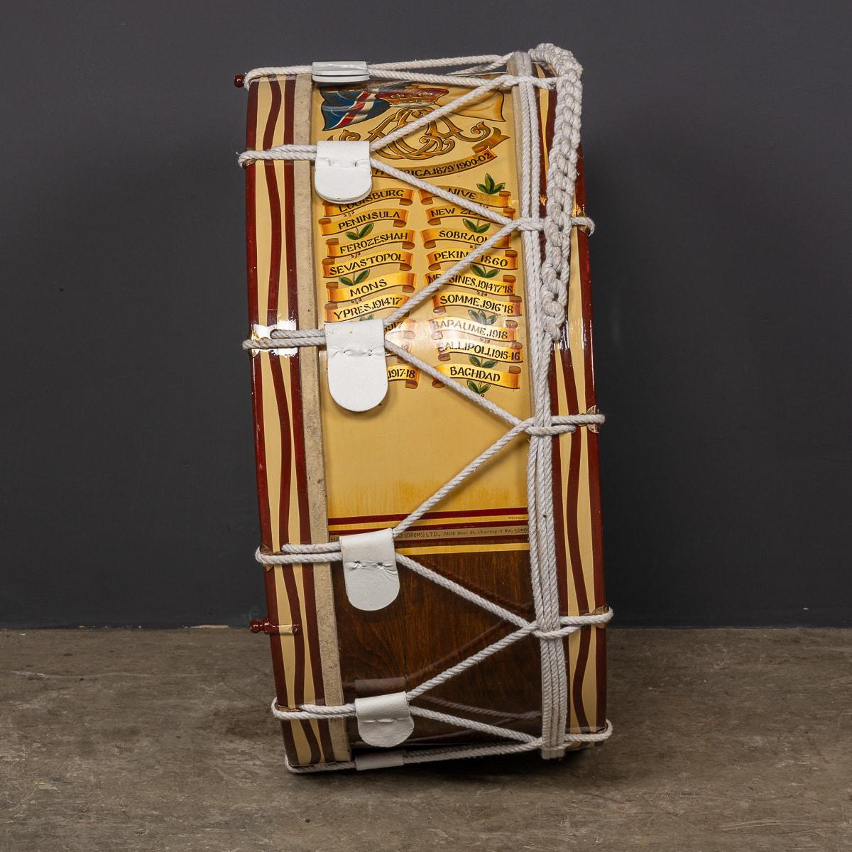 20thC Bass Drum Of The Duke Of Edinburghs 1St Battalion Wiltshire Regiment Band 1