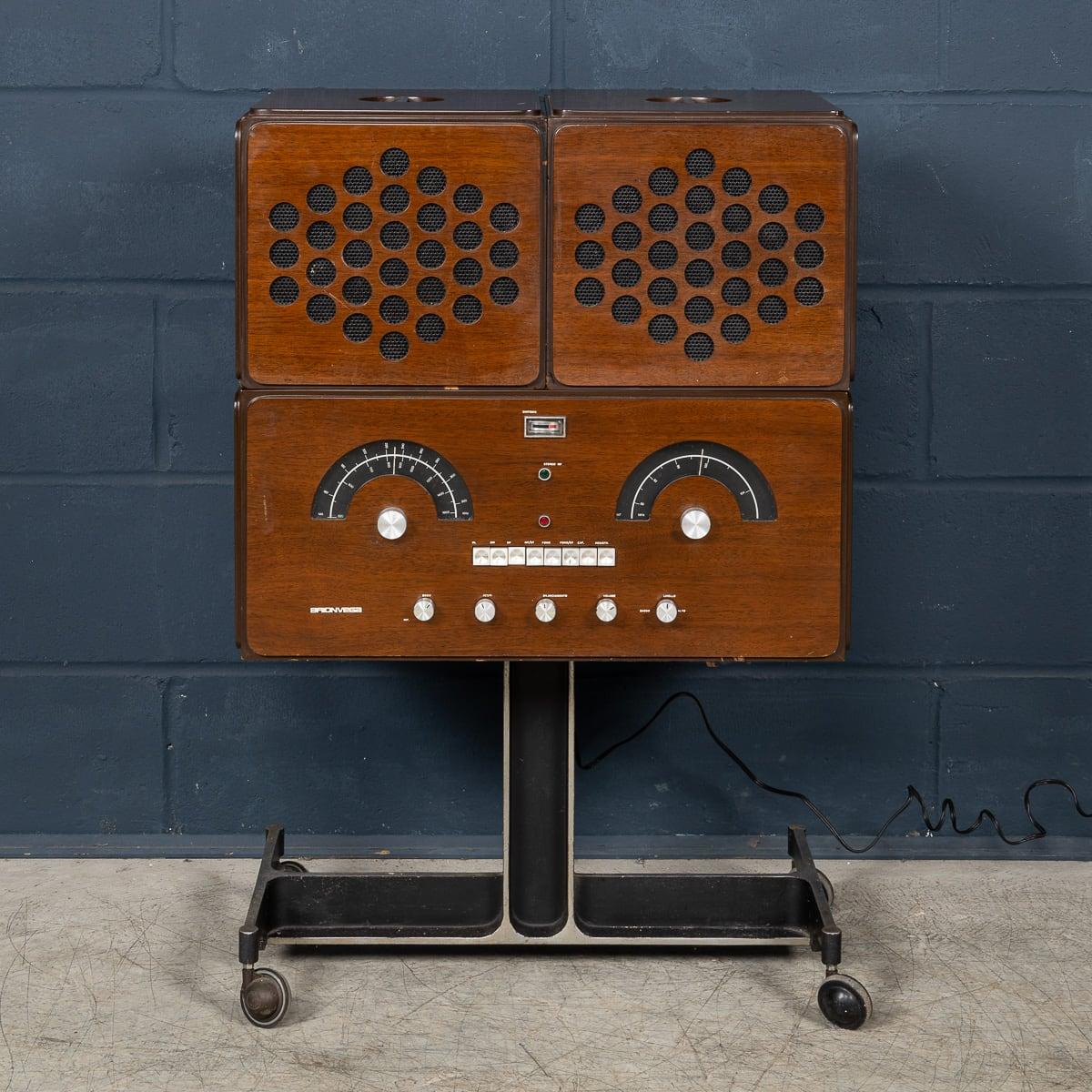 Other 20thC Brionvega Rr126 Stereophonic Radio, By Achille & Pier Giacomo Castiglioni For Sale