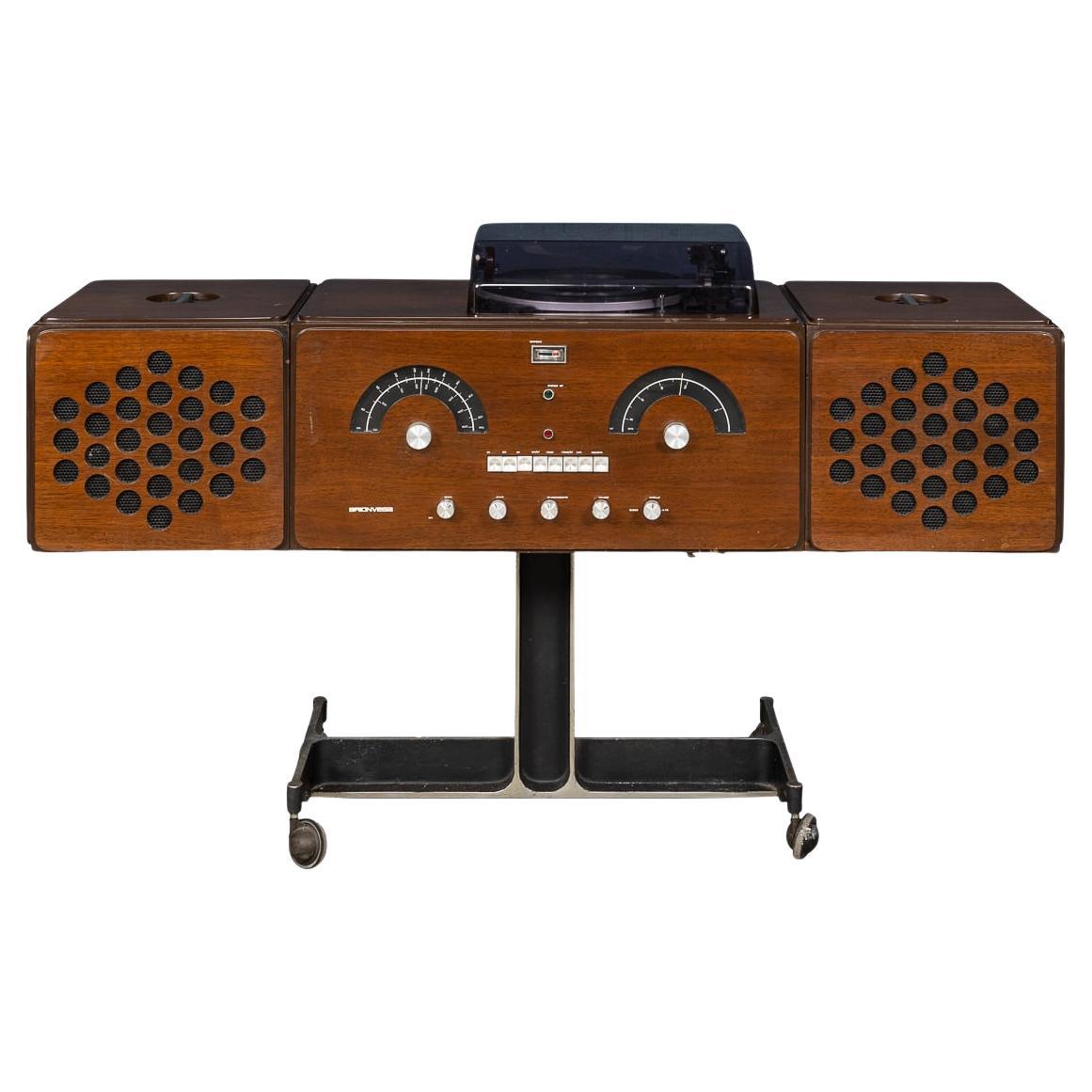 Radio stereofonica Brionvega Rr126 del XX secolo, di Achille e Pier Giacomo Castiglioni