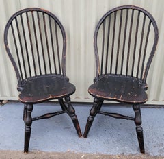20Thc Children's Windsor Chairs, Pair