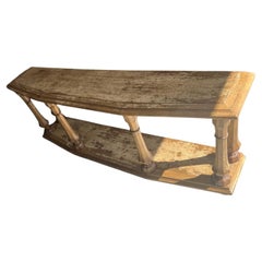 Mesa consola del siglo XX con superficie pintada original