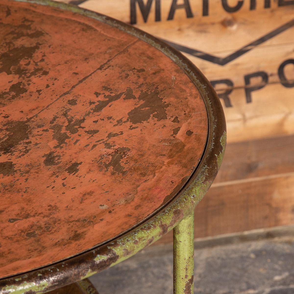 20th Century Dutch Pair of School Tables, circa 1960 4