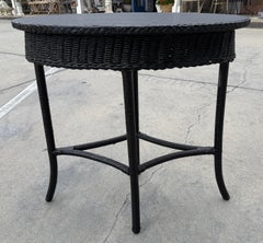 Early Bar Harbor Wicker Table - Karpen Furniture