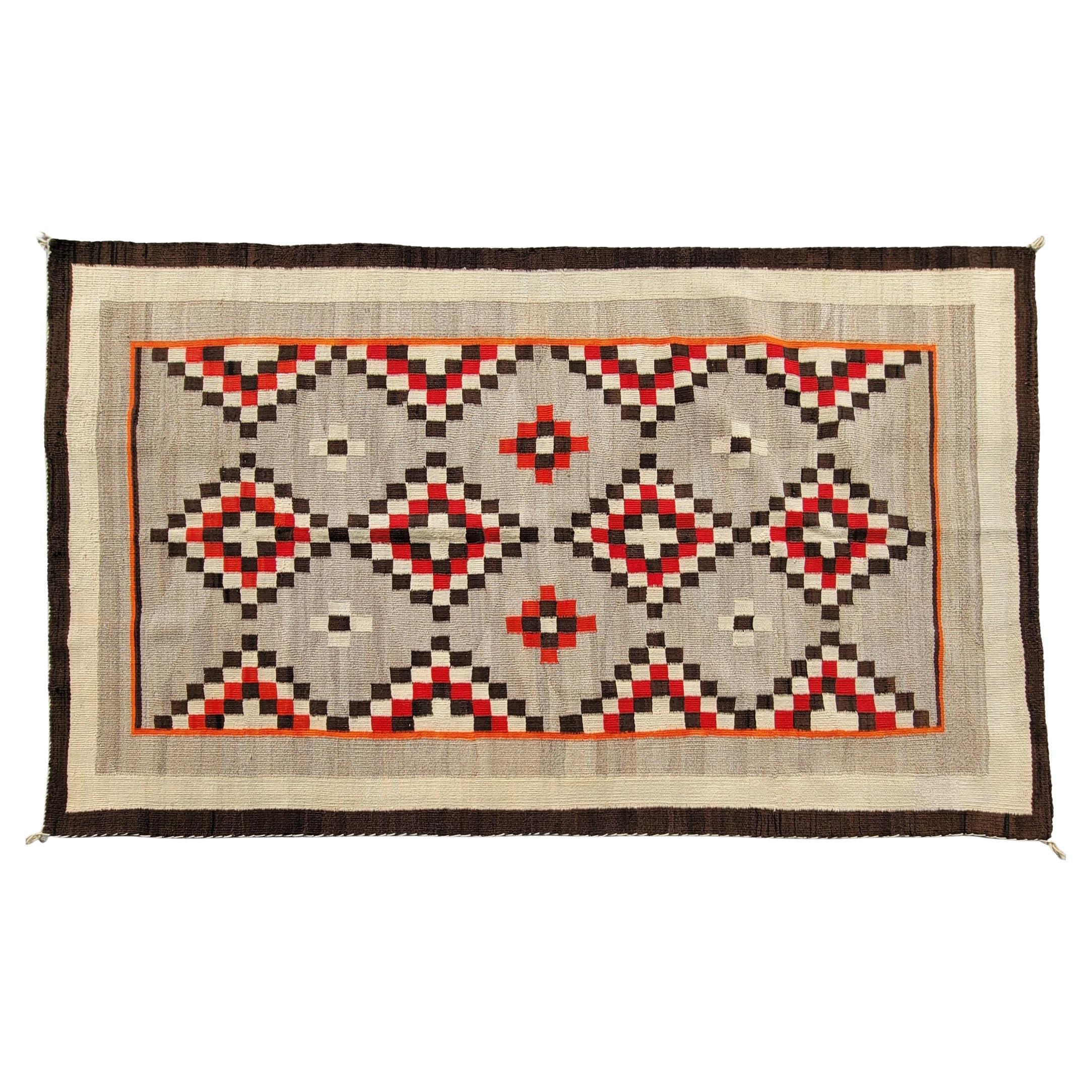 20Thc Early Geometric Navajo Weaving