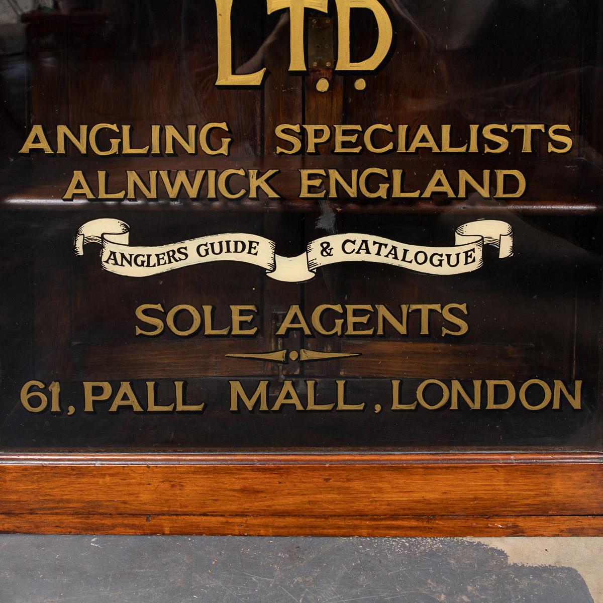 20thC English Angling Shop Display Cabinet, Hardy Brothers c.1910 9