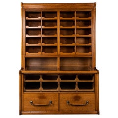 Used 20th Century English Oak Thirty Drawers Haberdashery, circa 1930