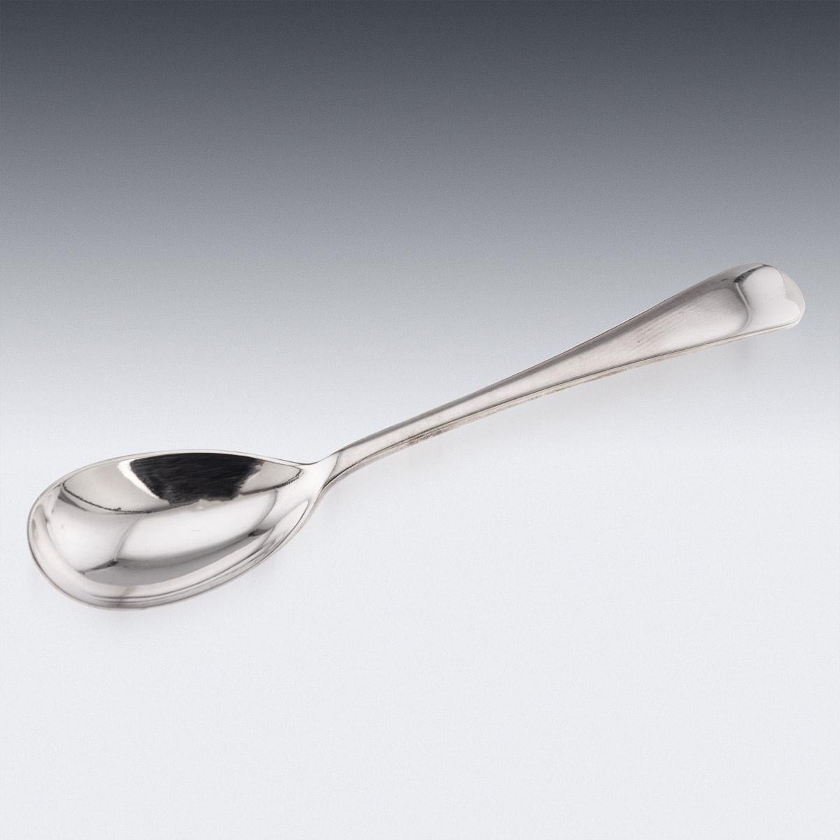20thC English Silver Plated Novelty Wasp Condiment Bowl & Spoon, Mappin & Webb For Sale 11
