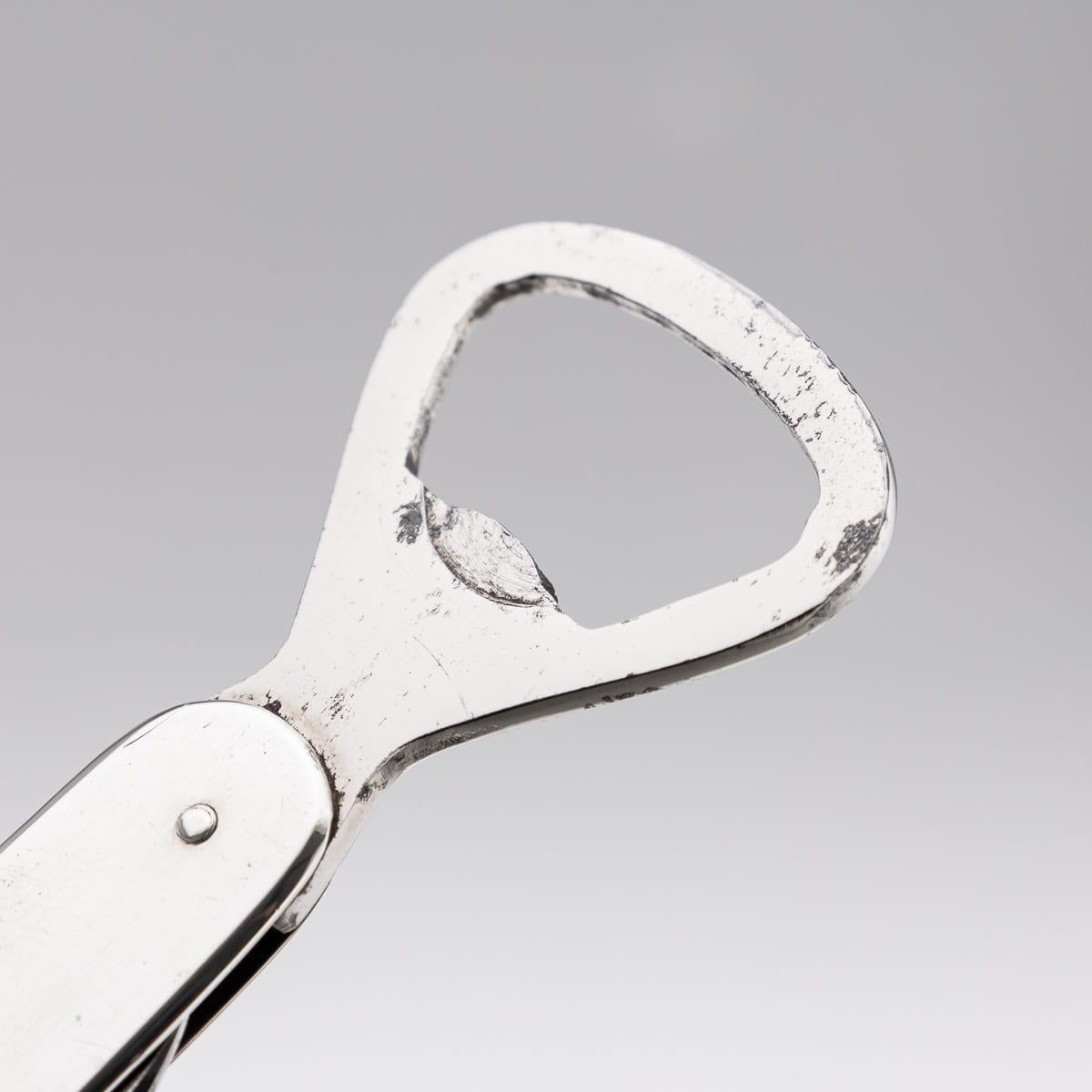 A.I.C C. en argent massif du 20ème siècle, outil de combinaison 