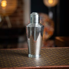 20thC English Solid Silver Cocktail Shaker, Mappin & Webb, Sheffield c.1932