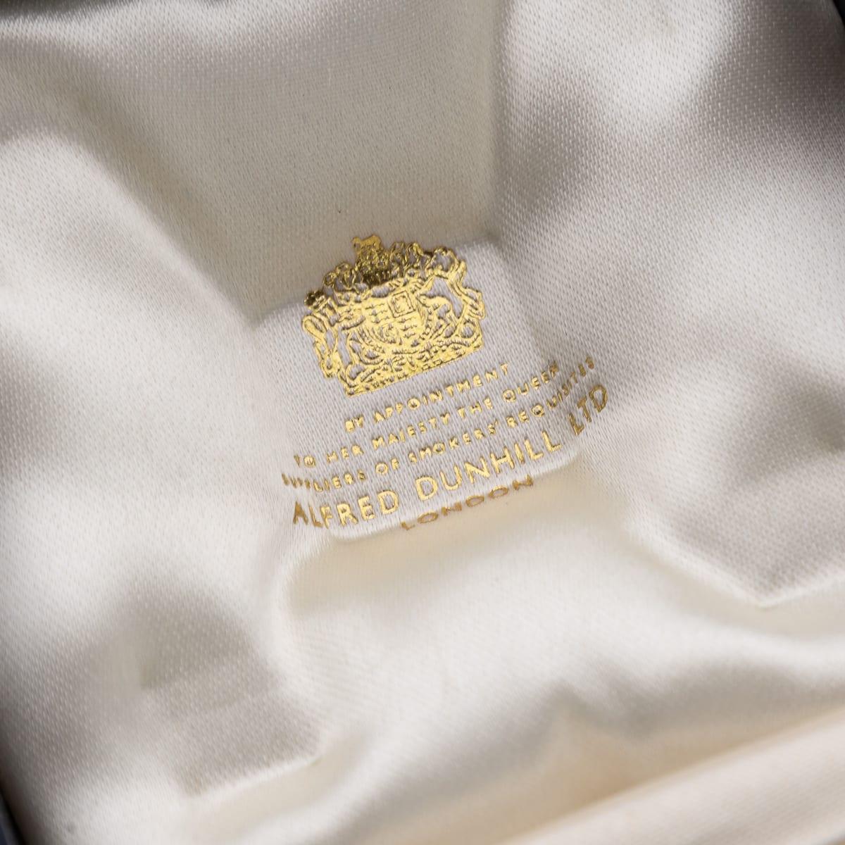 Argento Set di dadi da Backgammon in argento massiccio e smalto del XX secolo di Dunhill London c.C. in vendita