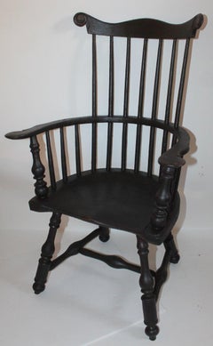 20thc Extended Arm Windsor Vogelkäfig Damen Stuhl