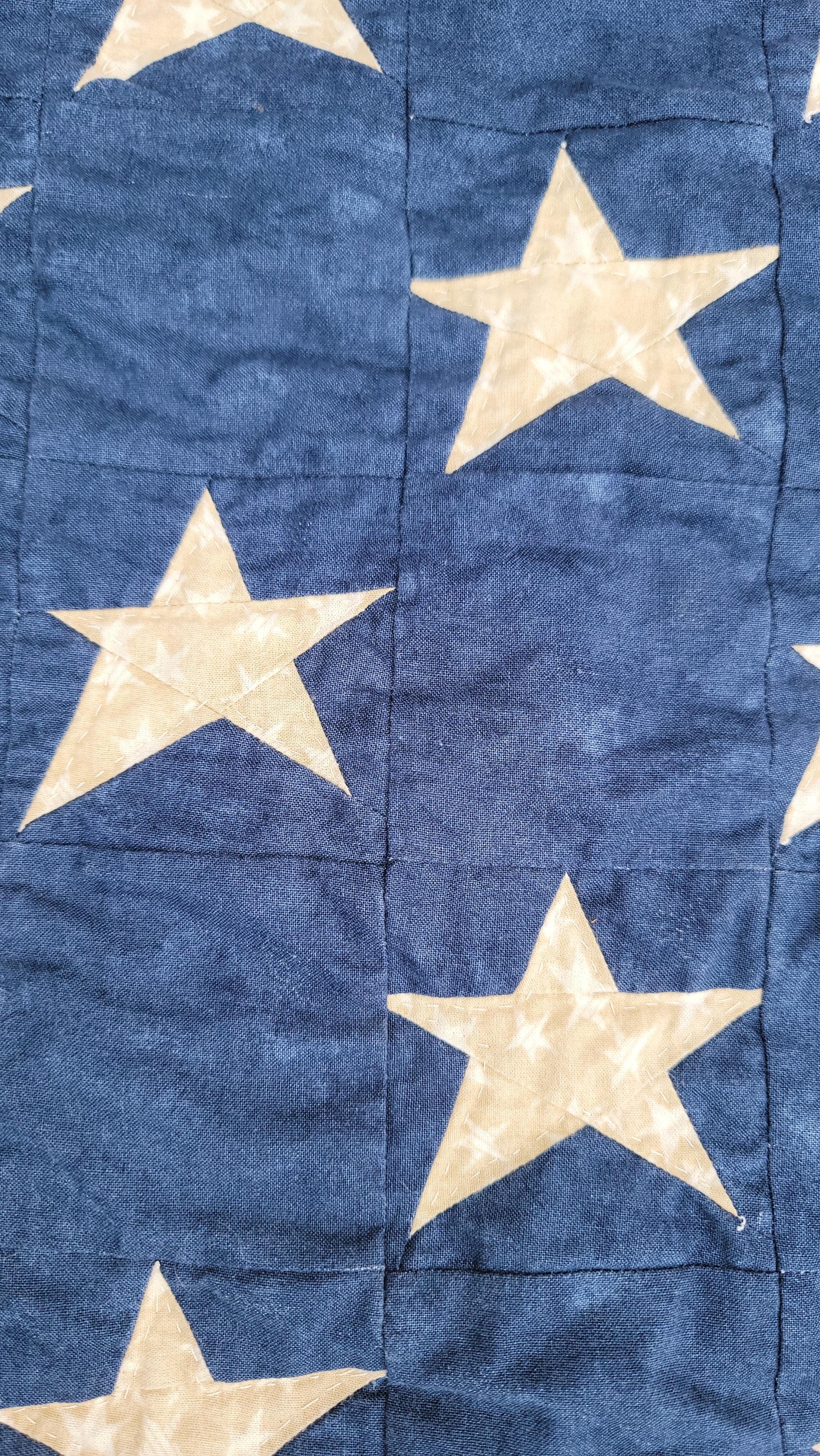 20Thc Folky Flag Quilt For Sale 1