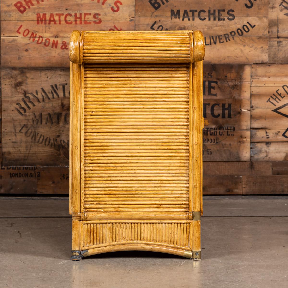 20th Century French Bamboo Rattan Sideboard, circa 1970 1