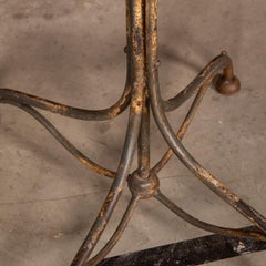 20th Century French Country House Dining Metal Table, circa 1920
