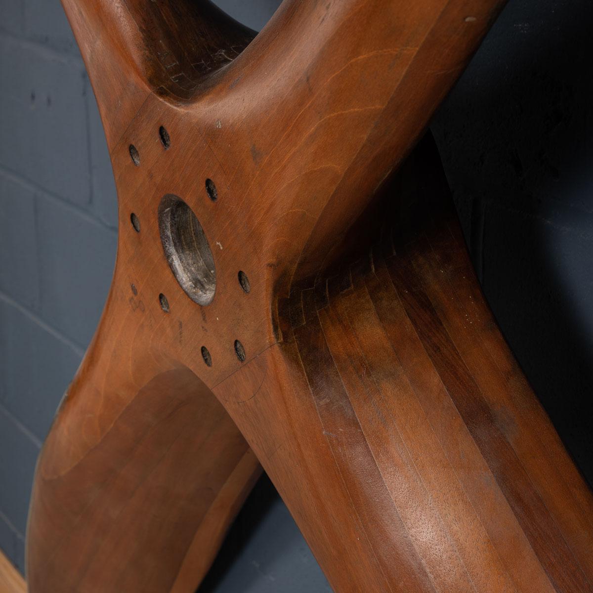 20th Century French First World War Wood Propeller by Helice Eclaire, circa 1916 9