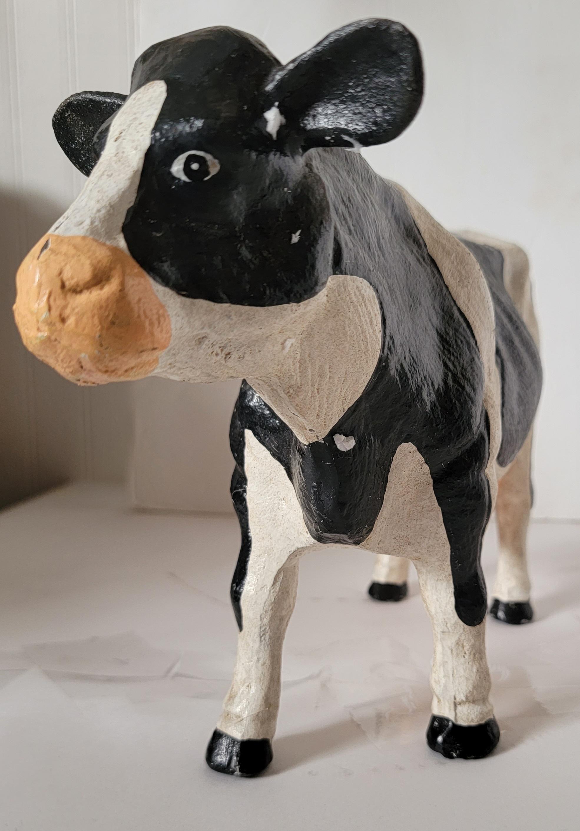 Adirondack 20th Century Full Body Cow Door Stop For Sale