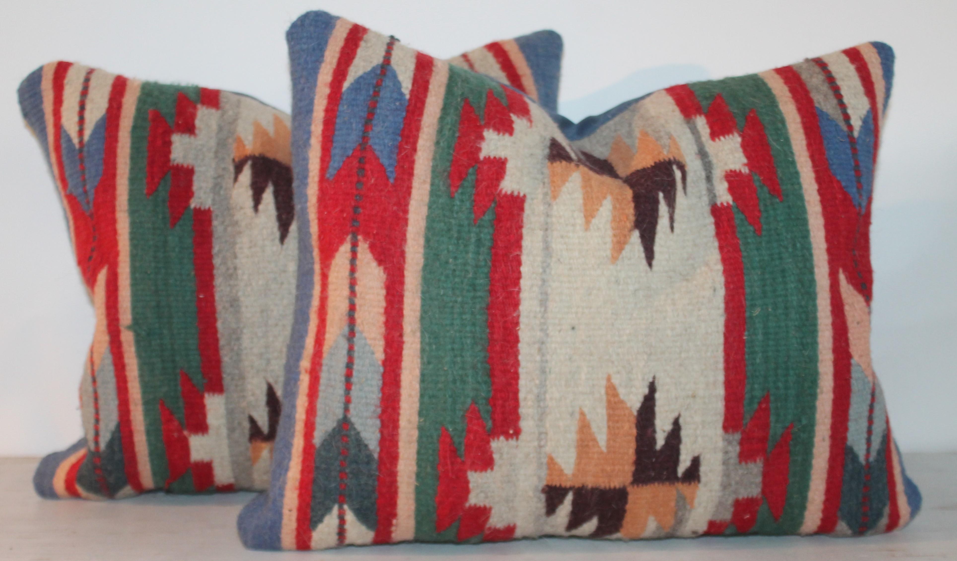 Adirondack 20th Century Indian Weaving Pillows