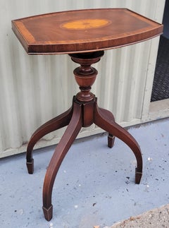 20Thc Inlaid Side Table