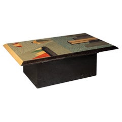 20thC Italian Coffee Table With Internal Bar By Giovanni Offredi For Saporiti