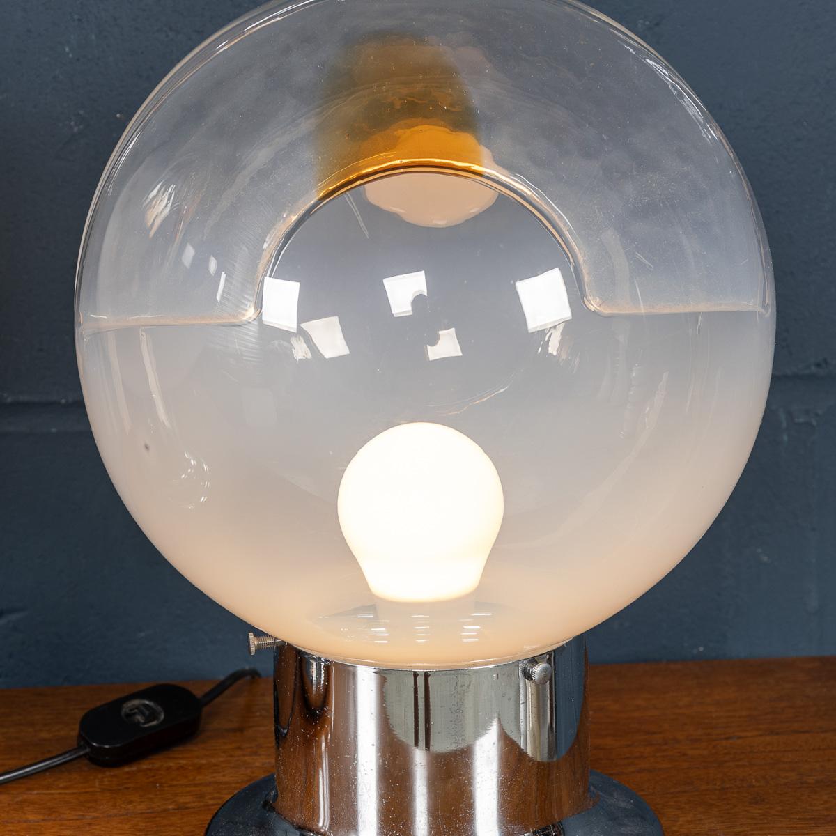 20thC Italian Graduated Pair Of Table Lamps By Carlo Nason For Mazzega c.1970 For Sale 5