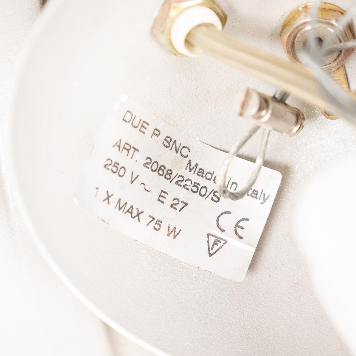 20thC Italian Hand Blown Ceiling Light In The Form Of A Light Bulb, By Due P For Sale 7