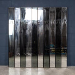 20thC Italian Modular "Gronda" Mirror Coat Rack By Luciano Bertoncini For Elco