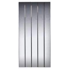 20thC Italian Modular "Gronda" Mirror Coat Rack By Luciano Bertoncini For Elco