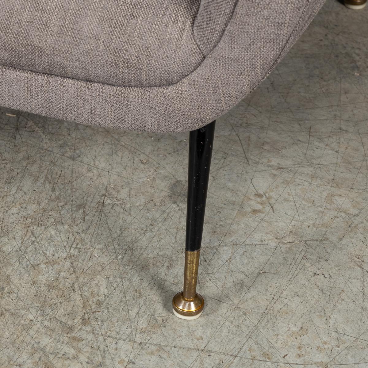 Italienisches Sesselpaar aus dem 20. Jahrhundert von Gigi Radice für Minotti um 1960 im Angebot 15